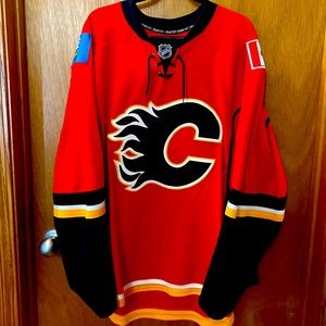 Authentic NHL Licensed Calgary Flames Jersey 56